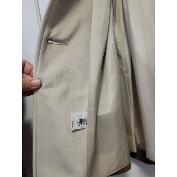 Unbranded  50's Vintage Coat Union Made Brown Size 20 - Picture 12 of 12